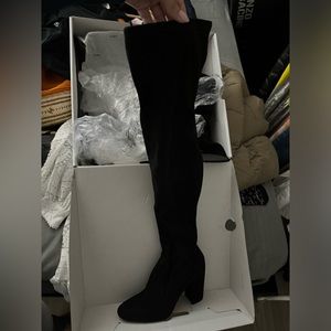 High knee boots